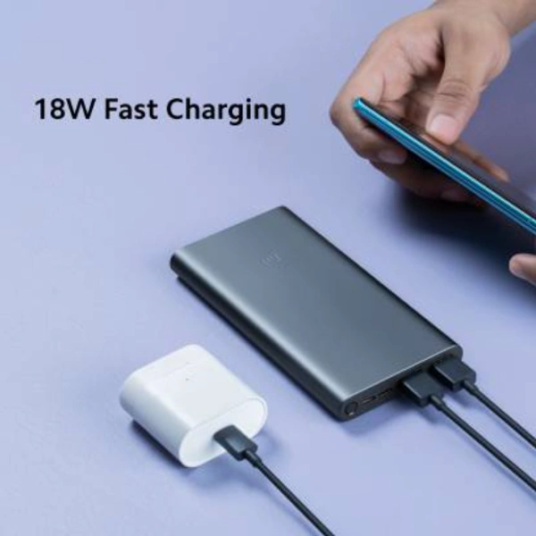 MI 3i 10000mAh Power Bank - Black