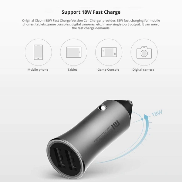MI Car Charger Pro (18 Watt)