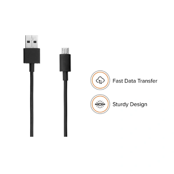 MI Micro USB Cable - 120cm, Black