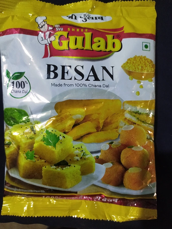 Shri Gulab Besan - Yellow, 175 Grams