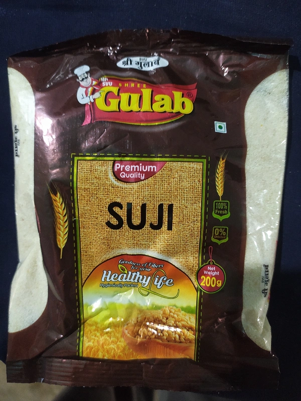 Shree Gulab Pure Suji - Brown, 200 Grams