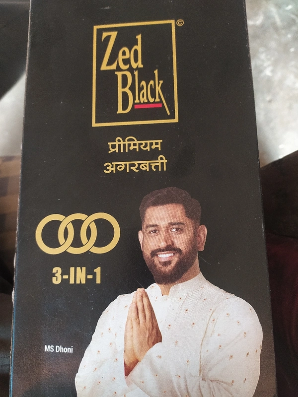 Zed Black Premium Agarbatti - Black, 16 Grams