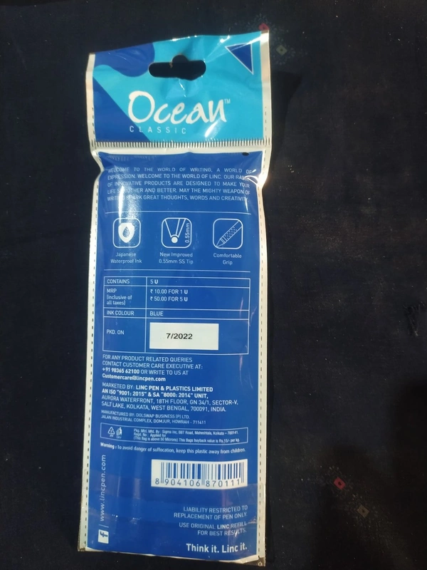 Linc Ocean Gel Pen