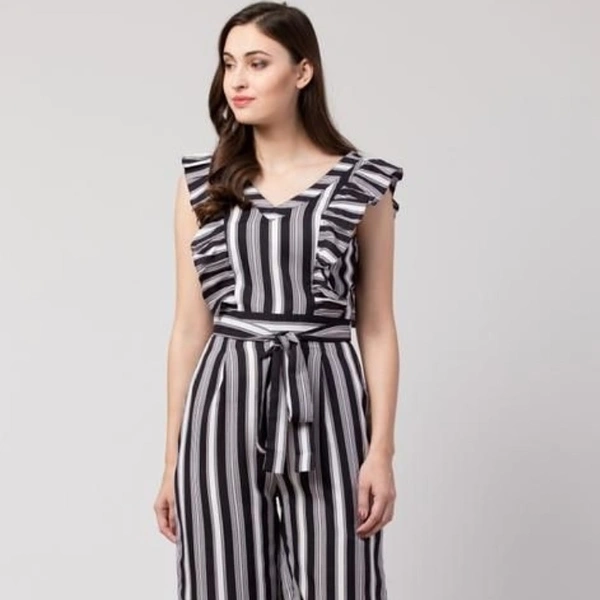 Striped Women's Jumpsuit
