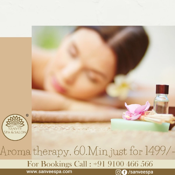 Aroma Therapy Massage. 