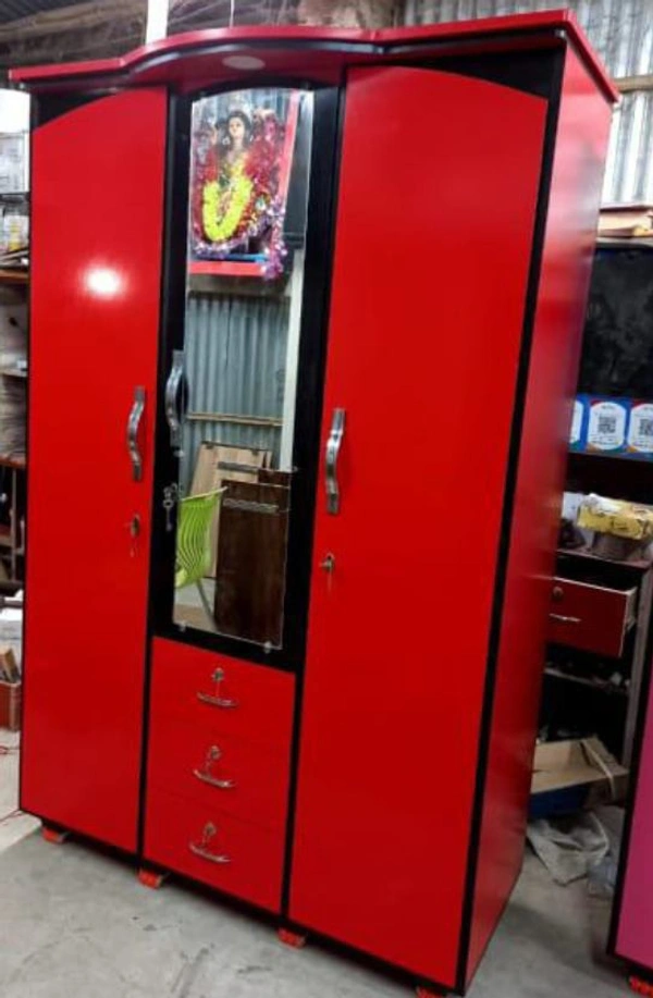 Wardrobe 3 Door Lotus - 75/48/22