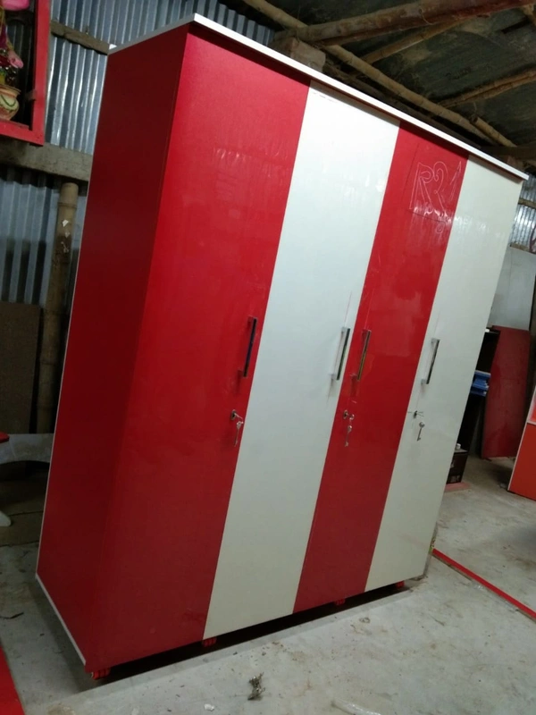 4 Door Wardrobe U/V - 77/64/22