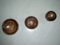 Tiny Wooden Bowl Set Of 4