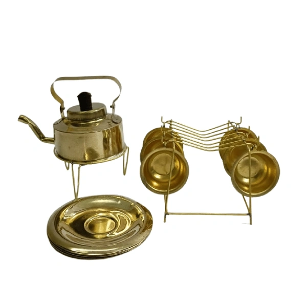 Tea Pot With Cup& Saucer Set 