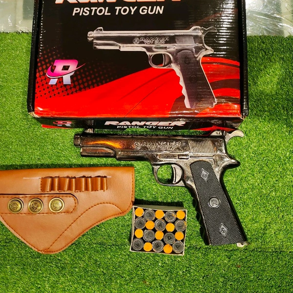 RANGER DIWALI 🎇🪔 CORK GUN+ COVER+1BOX CORK - Gray, 7