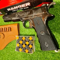 RANGER DIWALI 🎇🪔 CORK GUN+ COVER+1BOX CORK - Gray, 7
