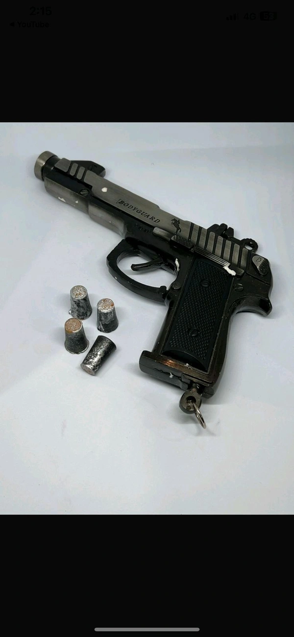 BODYGUARD FULL METAL BLACK 600 GRAM+1 TRIPLE POWER CORK BOX+1STRING - Dove Gray, 7 Inch