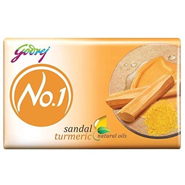 Godrej No.1 Sandal Turmeric Bathing Soap - 100g X 5Pcs