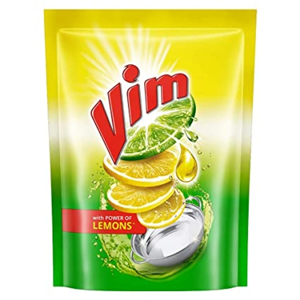 Vim Dishwash Liquid (Pouch)