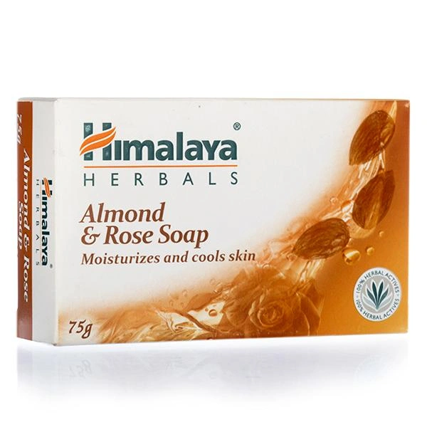 Himalaya Almond & Rose Bathing Soap - 125g X 3 = 500g (3 + 1 Free)