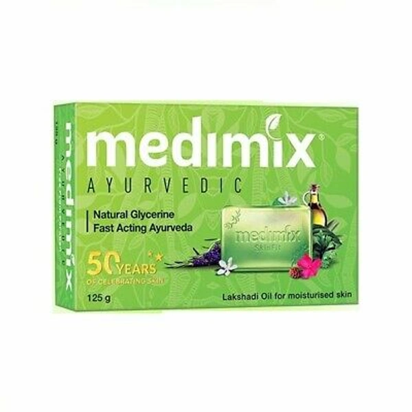 Medimix Ayurvedic Natural Glycerine Soap  - 125 G X 5 = 625g