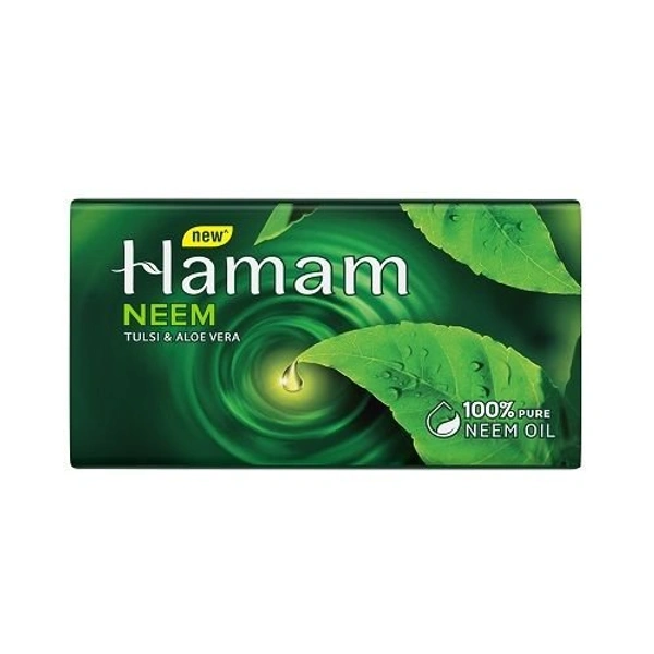 Hamam Neem Tulsi & Aloevera Soap - 100X4 =400g