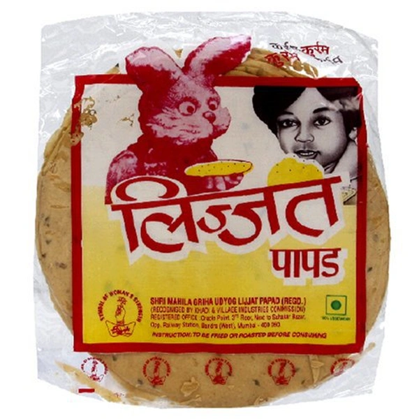 Lijjat Udad Papad - 250g