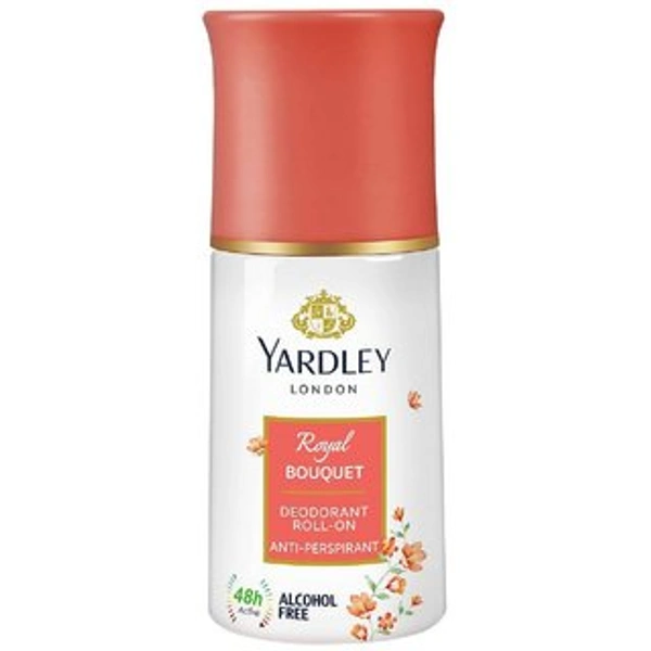 Yardley London Rose Deodorant Roll-On Anti-Perspirant