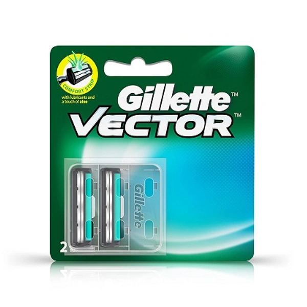 Gillette Vector+ - 2 Pcs Cartridges