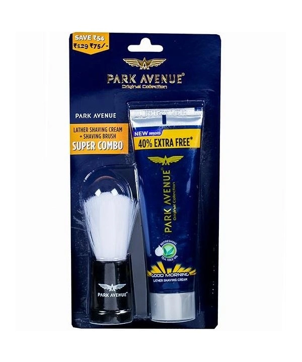 Park Avenue Lather Shaving Cream + Brush