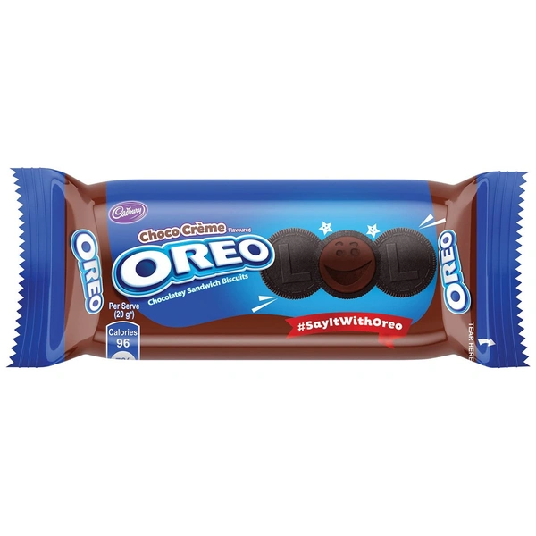 Cadbury Oreo Choco Creme Biscuits - 120g