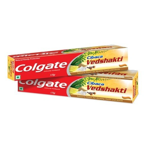 Colgate Cibaca Vedshakti Toothpaste - 160g (Brush Free)