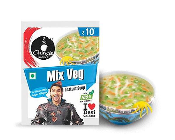 Chings Mix Veg Instant Soup - 15g