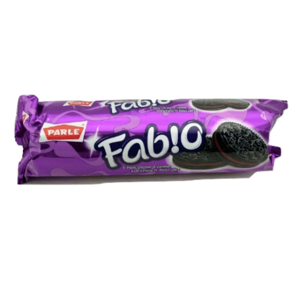 Parle Fabio Chocolate Creme Biscuits.