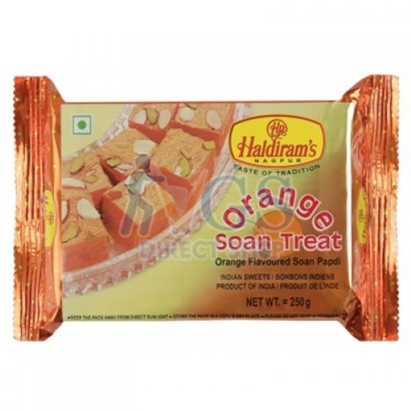 Haldiram's Soan Papdi (Orange) / सोन पापडी (ऑरेंज) - 250g