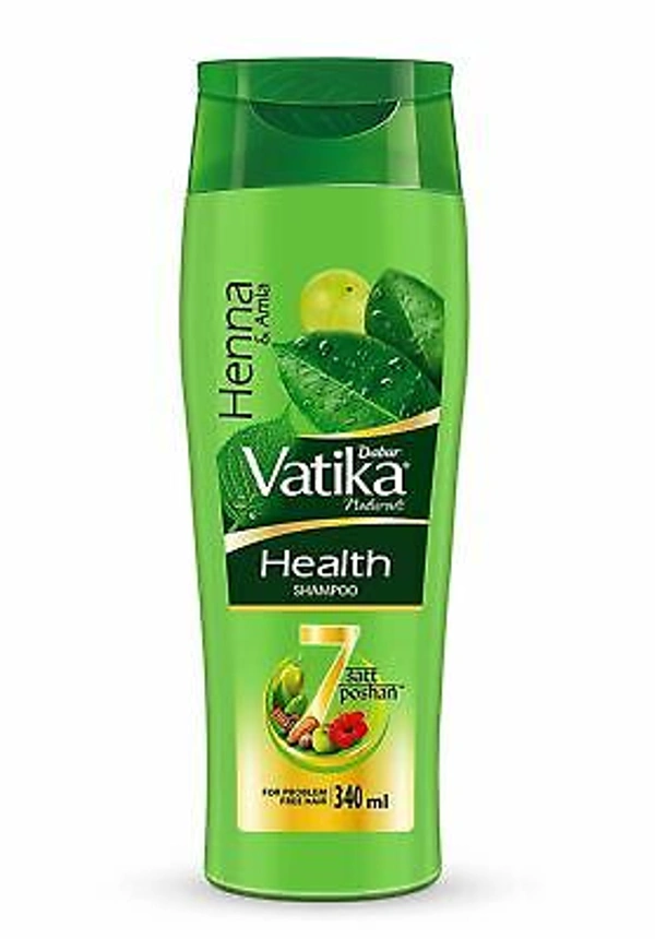 Dabur Vatika Health Shampoo (Heena & Amla) - 180ml