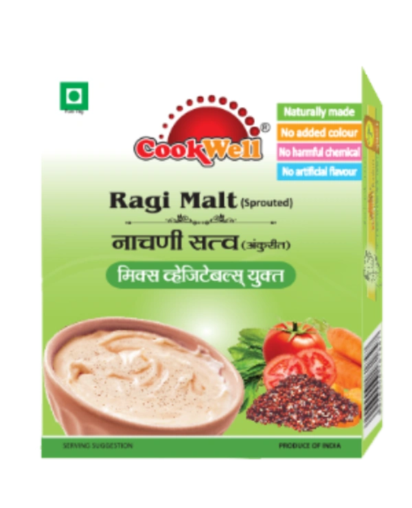 Cookwell Nachani Satv Mix Vegetables - 250g (Jeera Powder Free)