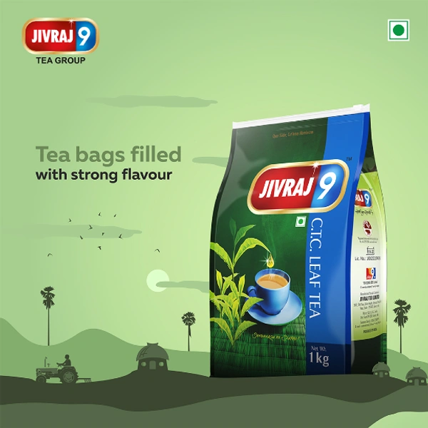 Jivraj 9 C.T.C Leaf Tea - 250g