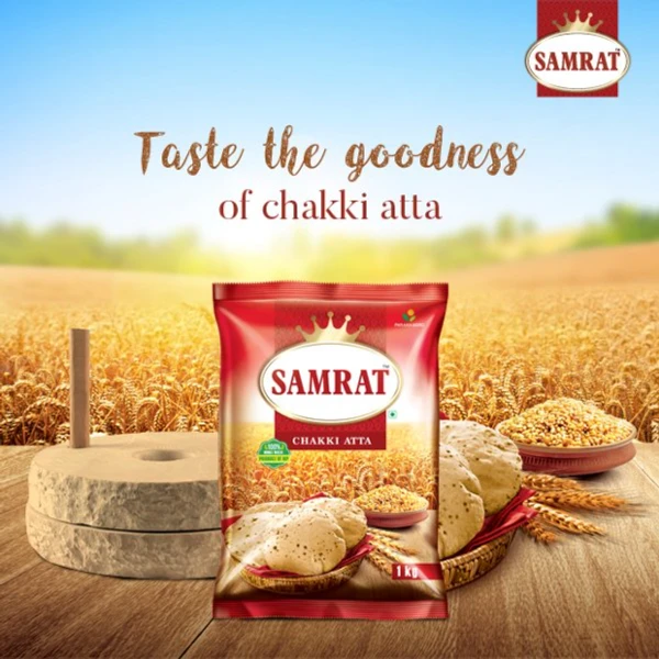 Samrat Wheat Flour - 5kg