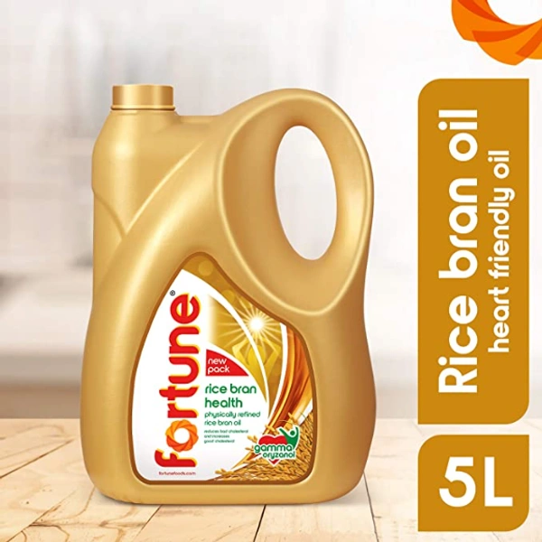 Fortune Rice Bran Oil - 5ltr (Jar)