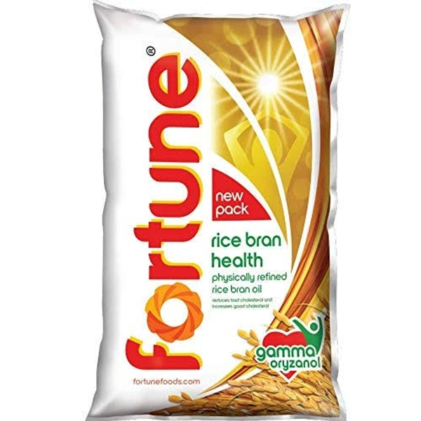 Fortune Rice Bran Oil - 1ltr (Pouch)