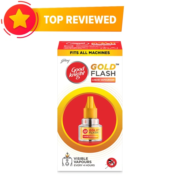 Good Knight Gold Flash Refill Fits All Machine - 45ml