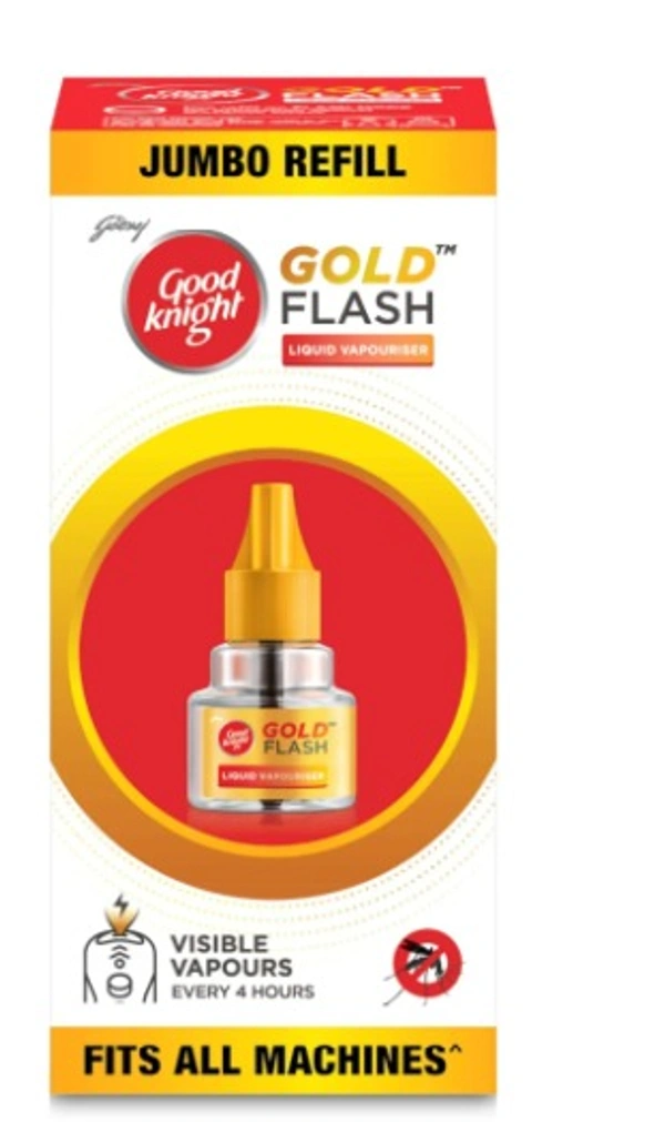 Good Knight Gold Flash Jumbo Refill  - 60ml
