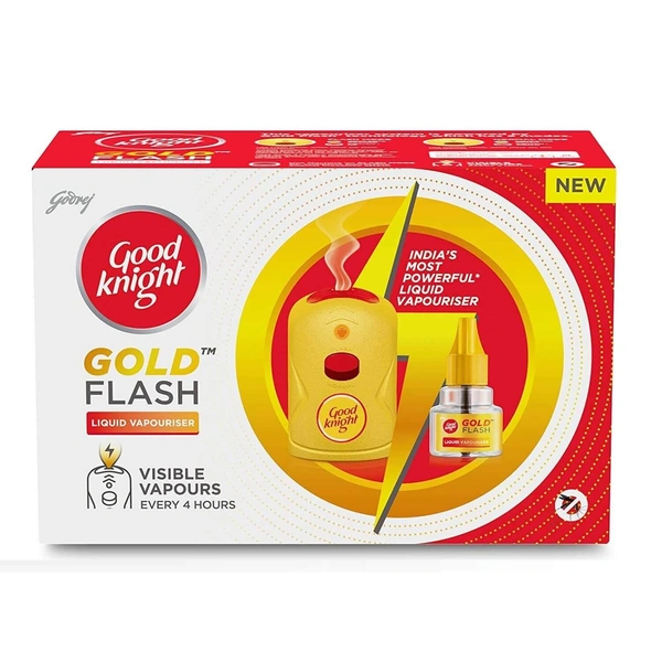 Good Knight Gold Flash Combi Pack - (1 Machine + 1 Refill)