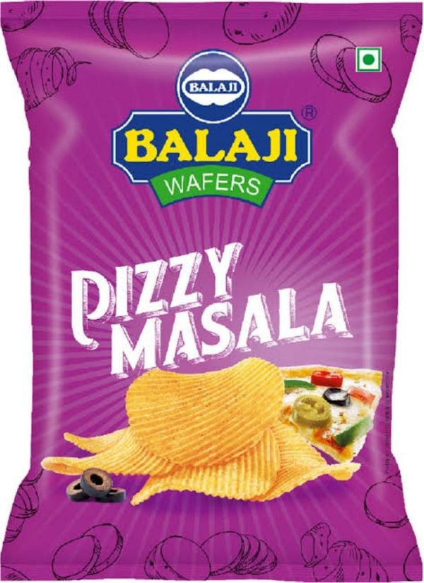 Balaji Pizzy Masala Wafers - 35g