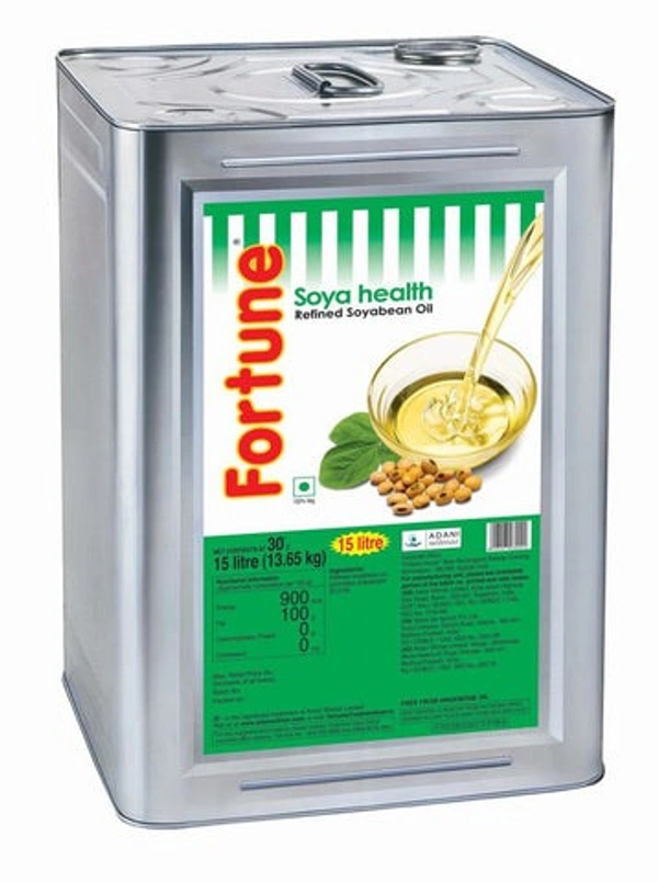 Fortune Soyabean Oil - 15kg (Tin)