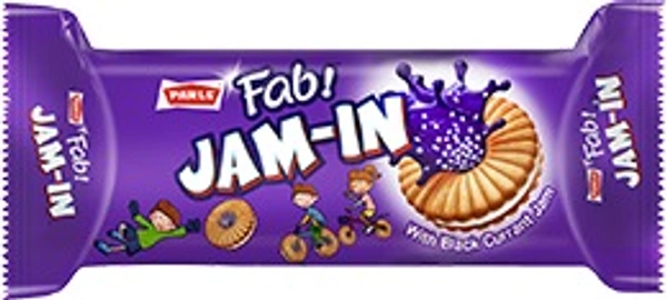 Parle Fab Jam-in Biscuits - 55g