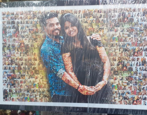 Mosaic Frame - Black, 20x30