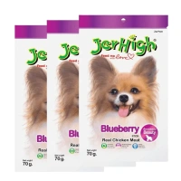 JerHigh Chicken Blueberry Dog Treat