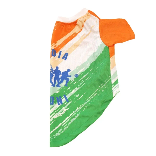 Pets Way Style 2 Republic Day T Shirt for Dogs - S