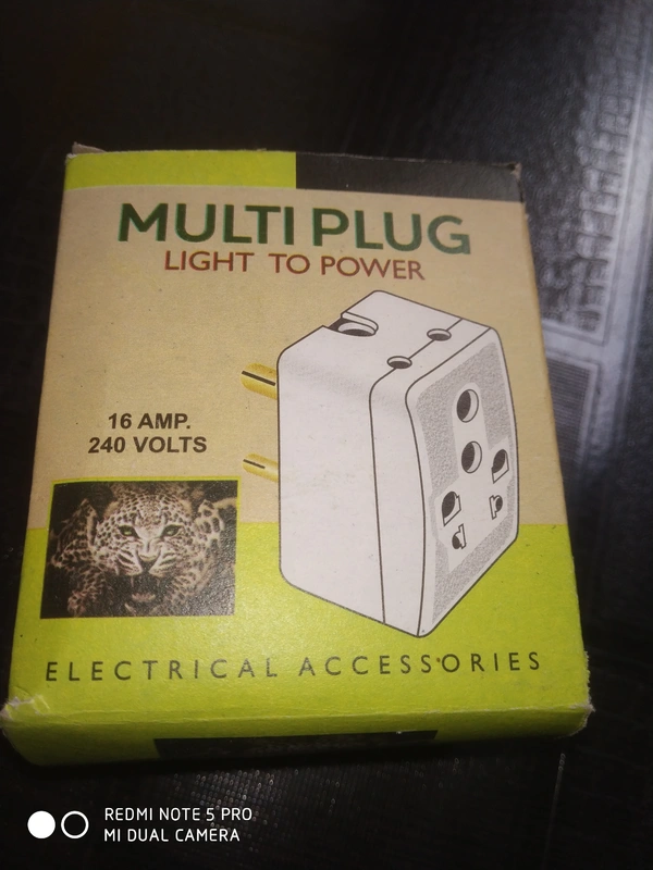 Multiplug Light To Power  - White