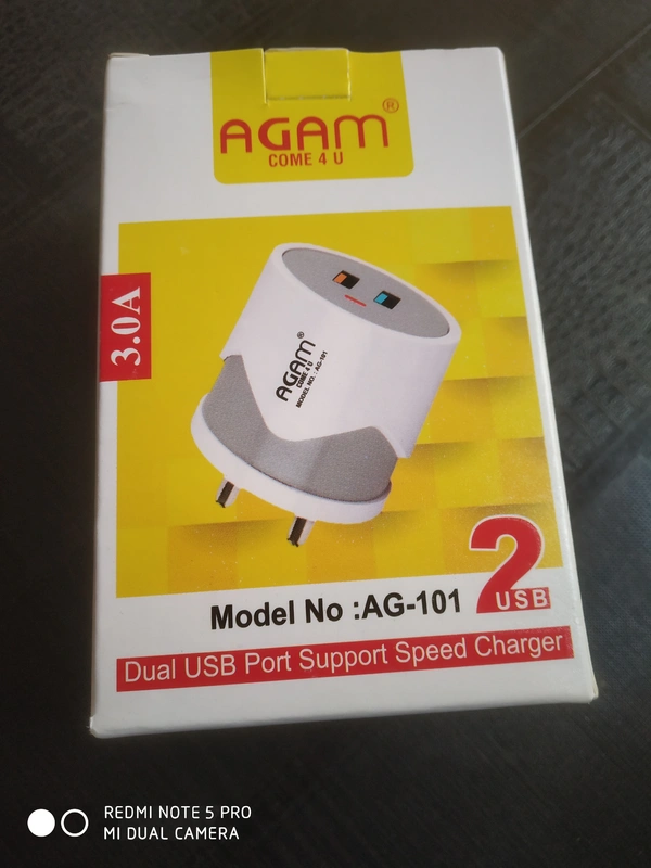 AGAM come 4u Charger 3month Granted  - White
