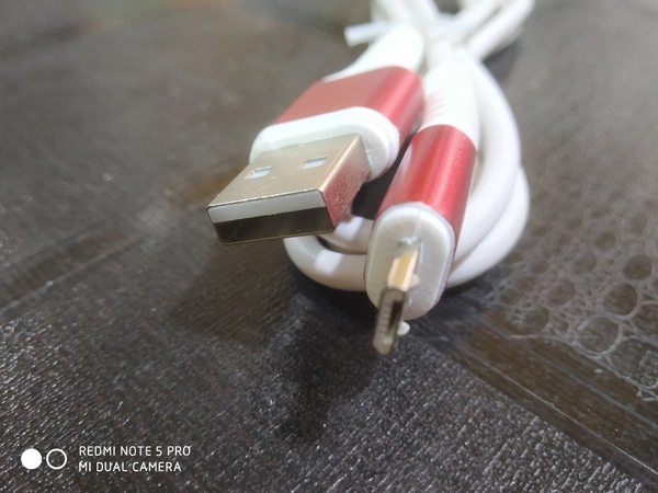 AG Metal Series Fast Charging Cable - White