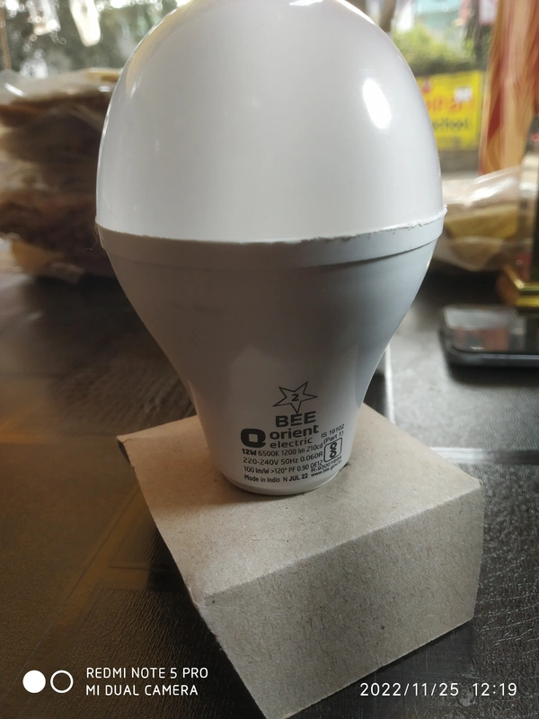 Orient LED Bulb 12w - White, Free