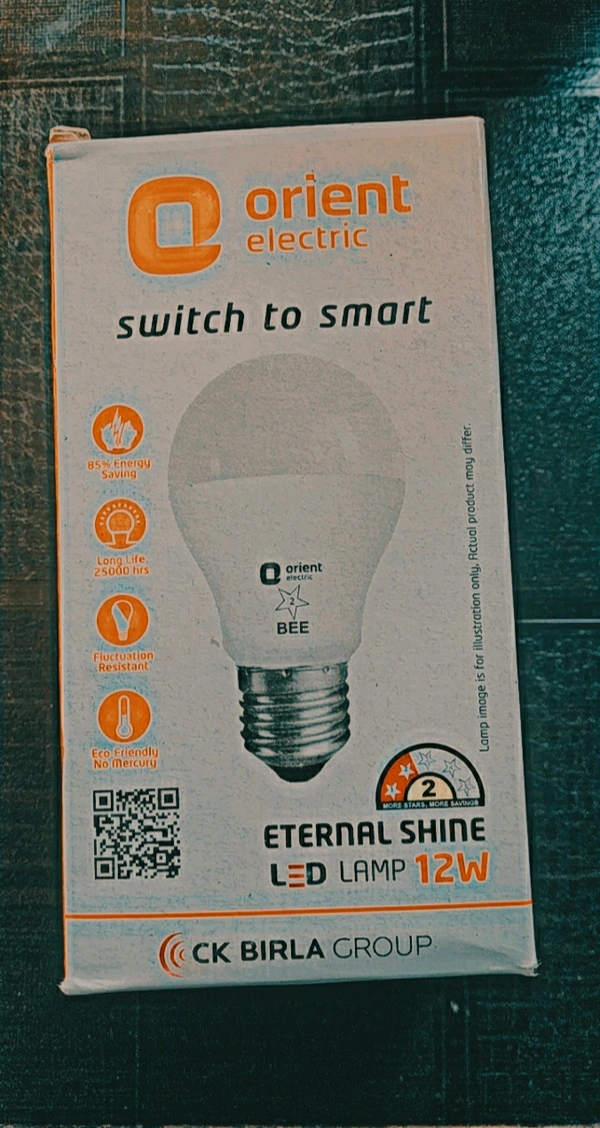 Orient Electric Led Bulb 12w - White